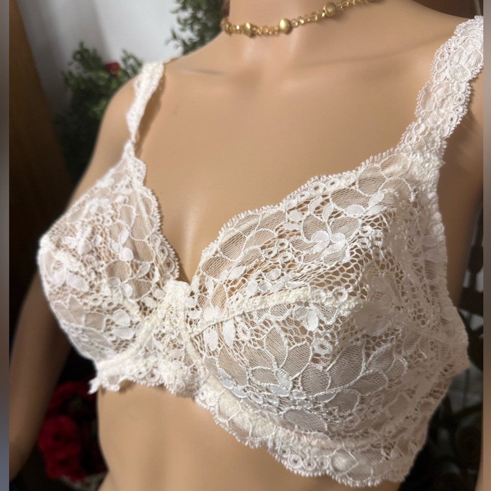 La Perla Ivory Lace Underwire Bra